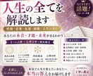 生年月日であなたの人生・恋愛・金運を完全解析します 成功するか失敗するか、全部わかります｜人生の分岐点を暴露 イメージ1