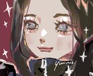 個性を可愛く取り入れた似顔絵アイコン描きます 大切な個性を大好きになれますように！ イメージ1