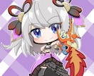 ぷにっと可愛いデフォルメイラスト描きます お目々キラキラの可愛いSDイラストで各活動をお手伝いします！ イメージ5