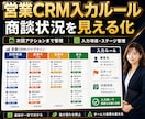 営業CRM入力ルールを作ります 商談入力を迷わない形へ整備します イメージ2