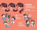 アイコン・ブログなどに！デフォルメイラスト描きます 丸くて可愛らしいキャラクターや、簡単な説明図など制作します イメージ3