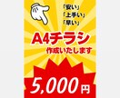 集客に繋がる「チラシデザイン」します 伝えたいことを伝えるチラシデザイン イメージ1