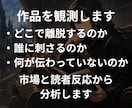 あなたの物語、なぜ読者に届かないのか分析します あなたの物語を読み、読者に届かない理由を可視化します イメージ1