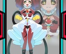 即IRIAMデビュー！3点セット制作ます 立ち絵、ミニキャラ、アイコン件サムネのセットです！ イメージ10