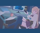 まるでアニメ❕可愛いイラストをお届けします X、YouTubeなど、様々な媒体でお使いいただけます！ イメージ4