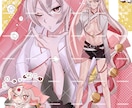 短納期可能◎かわいい詰め込みイラスト描きます 配信用MV、サムネやSNSのアイコンなどなんでも◎ イメージ5