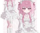 Live2D用のパーツ分けPSDデータを制作します NSアイコン・配信・グッズ制作・サムネ・VTuber様等 イメージ2