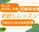 初回限定、30分英語レッスンとカウンセリングします 「英語のこかげ」優しく親切なプロによるレッスンで自信と再発見 イメージ1