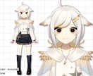 オリジナルのVtuberモデルを制作致します イラストからLive2Dに至るまで制作可能です！ イメージ4