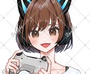 SNS、配信などに！イラストアイコン制作します 等身高めからデフォルメキャラまで！商用利用可◎お急ぎ対応可◎ イメージ4