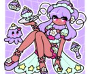 ポップでかわいい！オリジナルイラストお描きします 立ち絵、グッズ、動画サムネにも使えます◎気軽にご相談ください イメージ3