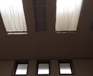 天窓の暑さ対策用に遮熱バーバーカーテン作ります ステンレスグレーがまるで木陰にいるような涼感を体験できます イメージ4