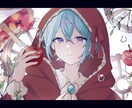 キラキラで可愛いイラストを描きます 依頼初心者さんでも優しく対応◎ イメージ3