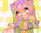 アイコン、イラストなどかわいい絵柄で彩ります あたたかくやさしいイラストで特別な日々をプレゼント！ イメージ3