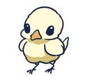 ゆるっと元気なキャラ描きます 明るい色合いのたのしそうな二頭身デフォルメです イメージ5