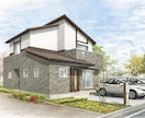 手描き建築外観パース（手書き）制作します 住宅・店舗をあたたかく魅せる手描き表現 イメージ8