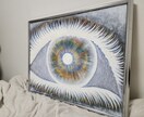 F25号の絵画売ります 真作。油絵具の絵画、F25。額縁ありです。 イメージ2