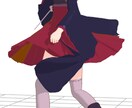 MMDモデルの揺れ物を調整します MMDモデルのスカートや髪を綺麗に揺らしませんか？ イメージ1