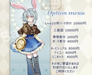 Vtuberになるためのイラストを製作します Live2D対応！あなたの理想の姿を一緒に創作しましょう イメージ2