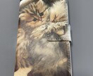 簡単写真を送るだけ！手帳型スマホケース製作致します 家族、猫、お気に入りの写真が、使い易い手帳型スマホケースに！ イメージ2