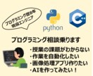 Python,C++他、プログラミング相談乗ります OOなソフトウェアを作ってほしい！など、何でもどうぞ！ イメージ1