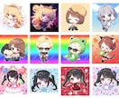 商用利用無料★ミニキャライラスト描きます ぷにぷにで可愛いイラストです！アイコンやグッズの制作などに イメージ10