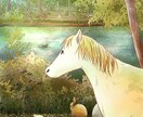 小説や絵本の挿絵や表紙のイラスト描きます 柔らかいイラストからリアルなイラストまで色々描きます。 イメージ1