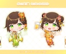 ミニキャラ(SD)イラストお描きします ポップで可愛いデフォルメイラストが好きな方へ！ イメージ8
