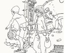イラスト全般描きます 美大出身、現役ウェブ漫画アシスタント イメージ7