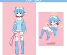 パステルポップでかわいいイラスト描きます パステルポップな色使いで唯一無二の可愛イラストを描きます イメージ2