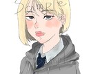 即日納品可能⭕️厚塗り風イラスト売ります 儚さを感じる女の子をアイコンにしませんか？ イメージ2