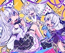 ポップでかわいいアイコンイラストや1枚絵を描きます ポップ＆ビビッド！SNS用アイコン・一枚絵制作します イメージ3