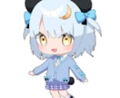 表情豊かで存在感のある二頭身ミニキャラ制作します グッズやワンポイントに！同人グッズ制作の経験あり！ イメージ2