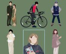 シンプルでお洒落なアイコンイラストを作成します 『顔がないけどそういうのありますやんの絵』 イメージ5