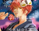 キレイ系オリジナル キャラクターイラストを描きます 10件まで特価中★SNSのアイコンやヘッダーなどに★ イメージ1