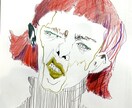 手書きで今までにない絵を描きアートを出します ただのデザインじゃないよ~手書きでしか出せないもの イメージ6