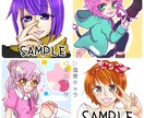 オリジナルキャラクターのデザインします イメージを形にするお手伝い､頑張ります！ イメージ2