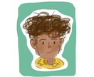 写真から手描き風似顔絵アイコン、イラストを描きます SNSアイコンにぴったり！かわいい手描きイラスト イメージ4