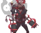 ケモノキャラの立ち絵を描きます TRPG・ゲーム・動画配信等で使える透過立ち絵 イメージ3