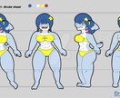 Character design 2Dます original character design イメージ2