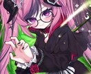 Vtuber・OCの一枚絵、立ち絵お描きします カラフルでポップ！かわいくてイキイキしたイラストならお任せ！ イメージ1