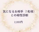 生年月日で占う☆相性診断いたします ホロスコープから丁寧に読み解きます イメージ1