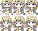 夏のしゃわしゃわ水遊び量産イラストお描きます 夏のサムネイル等色んな場面で使える可愛いミニキャラの量産です イメージ5