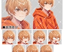 等身バストアップ〜全身描きます あなたのオリジナルキャラクター高クオリティでお届け致します。 イメージ1