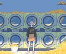 PVなどに使える風景イラスト、GIF描きます MVなどの様々な動画やジャケット等にどうぞ! イメージ1