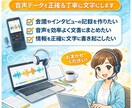 インタビュー記事や各種動画の文字起こしを行います 伝わる言葉を、そのままカタチに。文字起こしサービス。 イメージ1