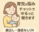 現役ママが育児の悩み、チャットでゆるっと聞きます ひとりで抱えこまないで◎同じ新米ママなので気軽に話せます！ イメージ1