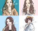 商用OK◎タッチを活かした個性派アイコン描きます 事前に丁寧なヒアリングを行います。初めての方でも安心です イメージ2