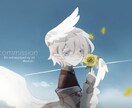 暗めのイラスト･立ち絵・デザインまで幅広く描きます アイコン、サムネ、MV用等々お気軽にご相談ください！ イメージ5