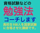 資格試験などに挑戦する方へ勉強法をアドバイスします 国家試験合格者100名を養成し、独学で70種の資格を取得 イメージ5